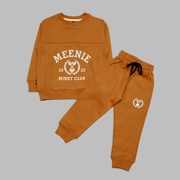 Caramel Brown Tracksuit with Coordinated Pants