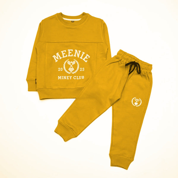 Orange Yellow Meenie Club Tracksuit with Coordinated Pants